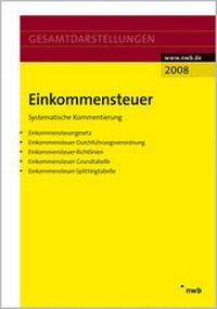 Enlarge image Cover: Einkommensteuer - NWB