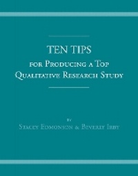 Enlarge image Cover: Ten Tips for Producing a Top Qualitative Research Study - Pearson