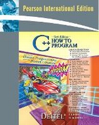 Enlarge image Cover: C++ How to Program - Pearson