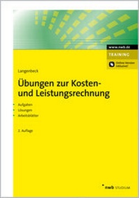 Abbildung von: Übungen zur Kosten- und Leistungsrechnung - NWB