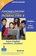 Cover: Longman English Interactive 1, Online Version, British English (Access Code Card) - Pearson Education (US)