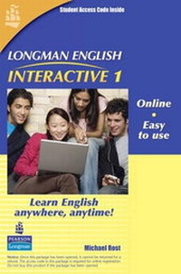Enlarge image Cover: Longman English Interactive 1, Online Version, British English (Access Code Card) - Pearson Education (US)