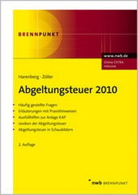 Abbildung von: Abgeltungsteuer 2010 - NWB