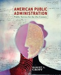 Cover: American Public Administration - Routledge