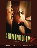 Cover: Criminology - Pearson