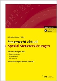 Abbildung von: Steuerrecht aktuell Spezial Steuererklärungen 2010 - NWB