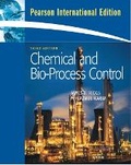 Cover: Chemical and Bio-Process Control - Pearson
