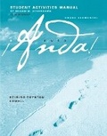 Cover: Student Activities Manual for !Anda! Curso elemental - Pearson