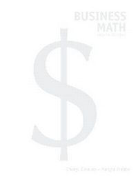 Enlarge image Cover: Business Math - Pearson