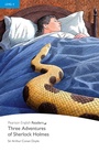 Cover: Level 4: Three Adventures of Sherlock Holmes - Pearson Education Limited