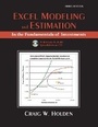 Cover: Excel Modeling and Estimation in the Fundamentals of Investments - Pearson