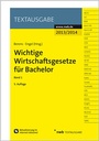 Bild: Wichtige Wirtschaftsgesetze für Bachelor. Band 1 - NWB