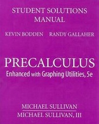 Enlarge image Cover: Student Solutions Manual for Precalculus - Pearson
