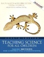 Cover: Teaching Science for All Children - Pearson