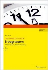Abbildung von: Last-Minute-Check Ertragsteuern - NWB