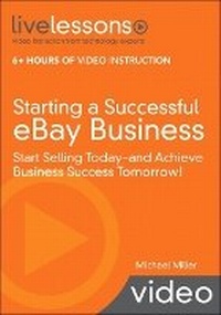 Enlarge image Cover: Starting a Successful eBay Business (Video Training) - Que Corporation,U.S.