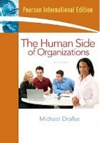 Enlarge image Cover: Human Side of Organizations - Pearson