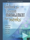 Cover: Handbook for Classroom Management that Works, A - Pearson