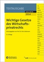 Bild: Wichtige Gesetze des Wirtschaftsprivatrechts - NWB