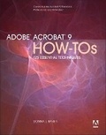 Cover: Adobe Acrobat 9 How-Tos - Adobe Press,U.S.