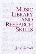 Cover: Music Library and Research Skills - Pearson