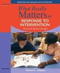 Cover: What Really Matters in Response to Intervention - Pearson