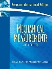 Enlarge image Cover: Mechanical Measurements - Pearson