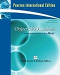 Cover: Objects First With Java - Pearson