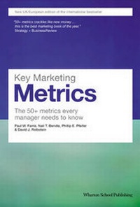 Enlarge image Cover: Key Marketing Metrics - Wharton School Publishing