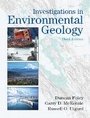 Cover: Investigations in Environmental Geology - Pearson