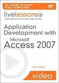 Cover: Application Development with Microsoft Access 2007 LiveLessons (Video Training) - Sams Publishing