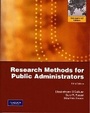 Cover: Research Methods for Public Administrators - Routledge