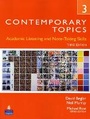 Cover: Contemporary Topics 3: Academic and Note-Taking Skills (Advanced) - Pearson Education (US)