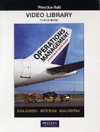 Enlarge image Cover: Video Library DVD for Operations Management - Pearson