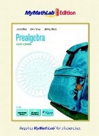 Abbildung von: Prealgebra, The MyLab Math Edition - Pearson