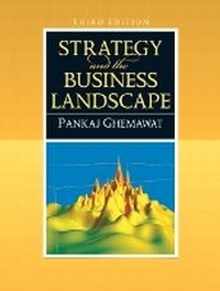 Enlarge image Cover: Strategy and the Business Landscape - Pearson