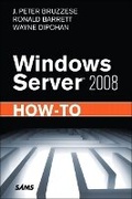 Cover: Windows Server 2008 How-To - Sams Publishing