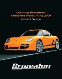 Abbildung von: Learning Peachtree Complete Accounting 2009 - Pearson