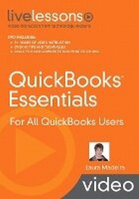 Abbildung von: QuickBooks Essentials LiveLessons (Video Training) - Que Corporation,U.S.