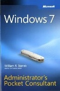 Cover: Windows 7 Administrator's Pocket Consultant - Microsoft Press
