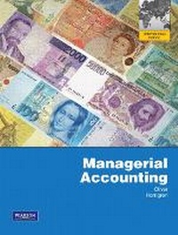 Enlarge image Cover: Managerial Accounting - Pearson