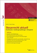 Cover: Steuerrecht aktuell 3/2012 - NWB