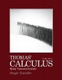 Cover: Thomas' Calculus - Pearson