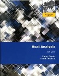 Cover: Real Analysis - Pearson