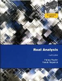 Abbildung von: Real Analysis - Pearson