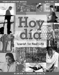 Cover: Student Activities Manual for Hoy dia - Pearson