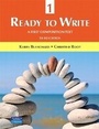 Cover: Ready to Write 1: A First Composition Text - Pearson Education (US)