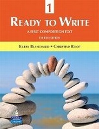 Enlarge image Cover: Ready to Write 1: A First Composition Text - Pearson Education (US)