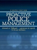 Cover: Proactive Police Management - Pearson