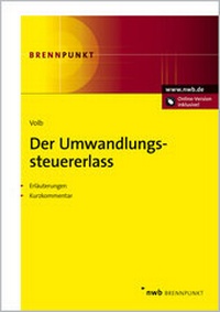 Abbildung von: Der Umwandlungssteuererlass - NWB